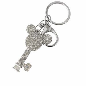 Disney Mickey Minnie Ears Rhinestone Key Chain/Bag Charm